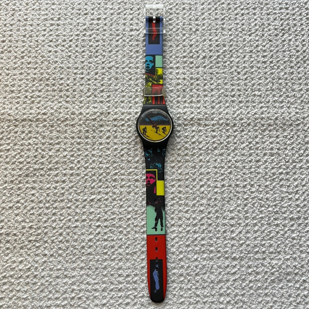 Swatch LB102 Frozen Dreams 1988 Standard Ladies Watch